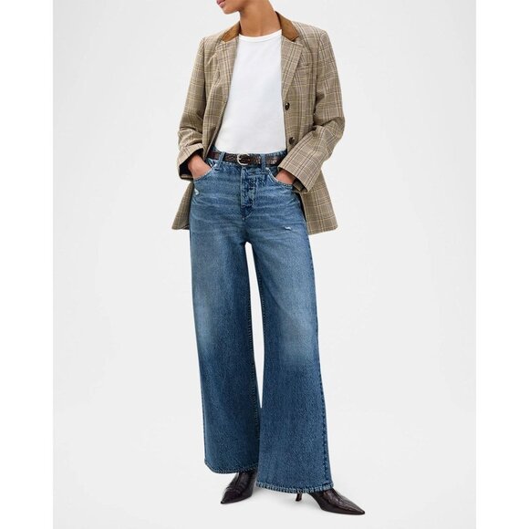 rag & bone Miramar sofie wide leg jeans - Picture 3 of 5